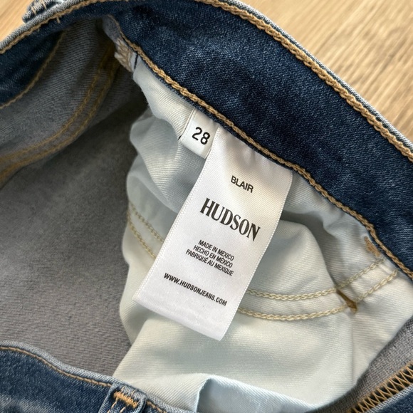 Hudson Women’s Jeans, Size 28 Blair Style Straight Leg - Picture 6 of 7
